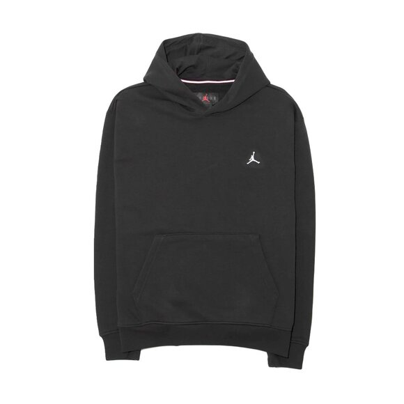 Air Jordan Jumpman Essentials Men's Fleece Pullover Hoodie Black - Picture 6 of 7
